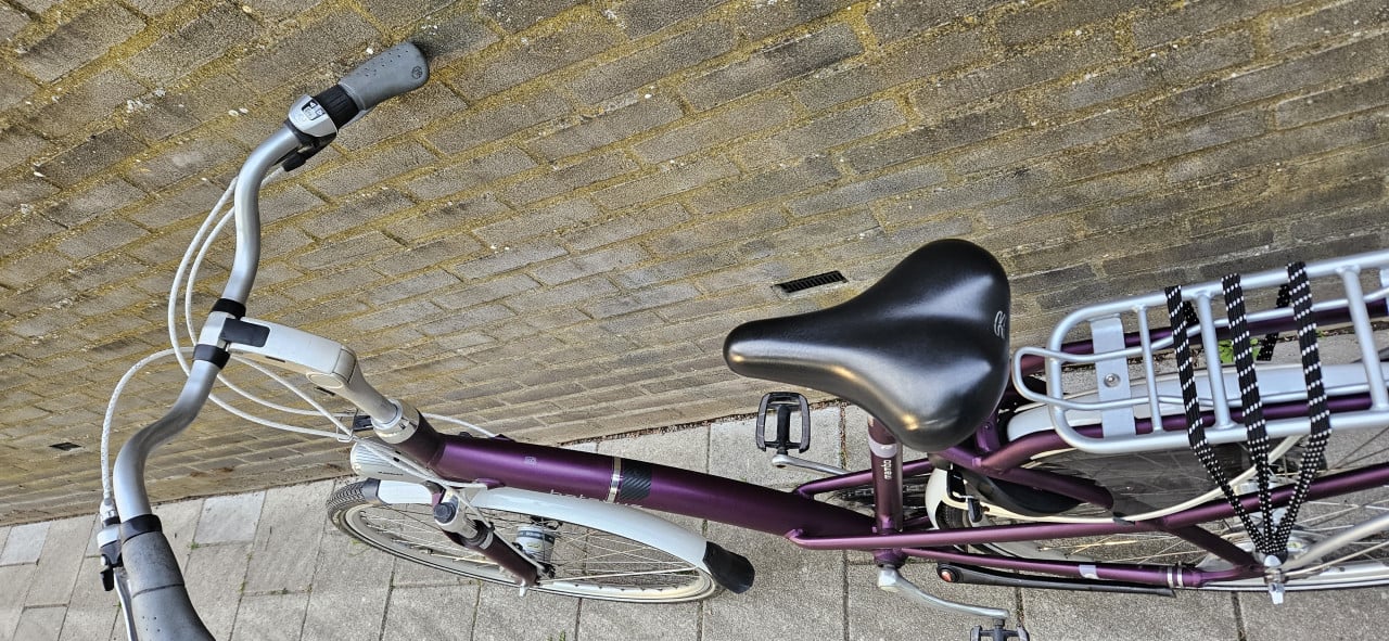 Batavus damesfiets unieke kleur