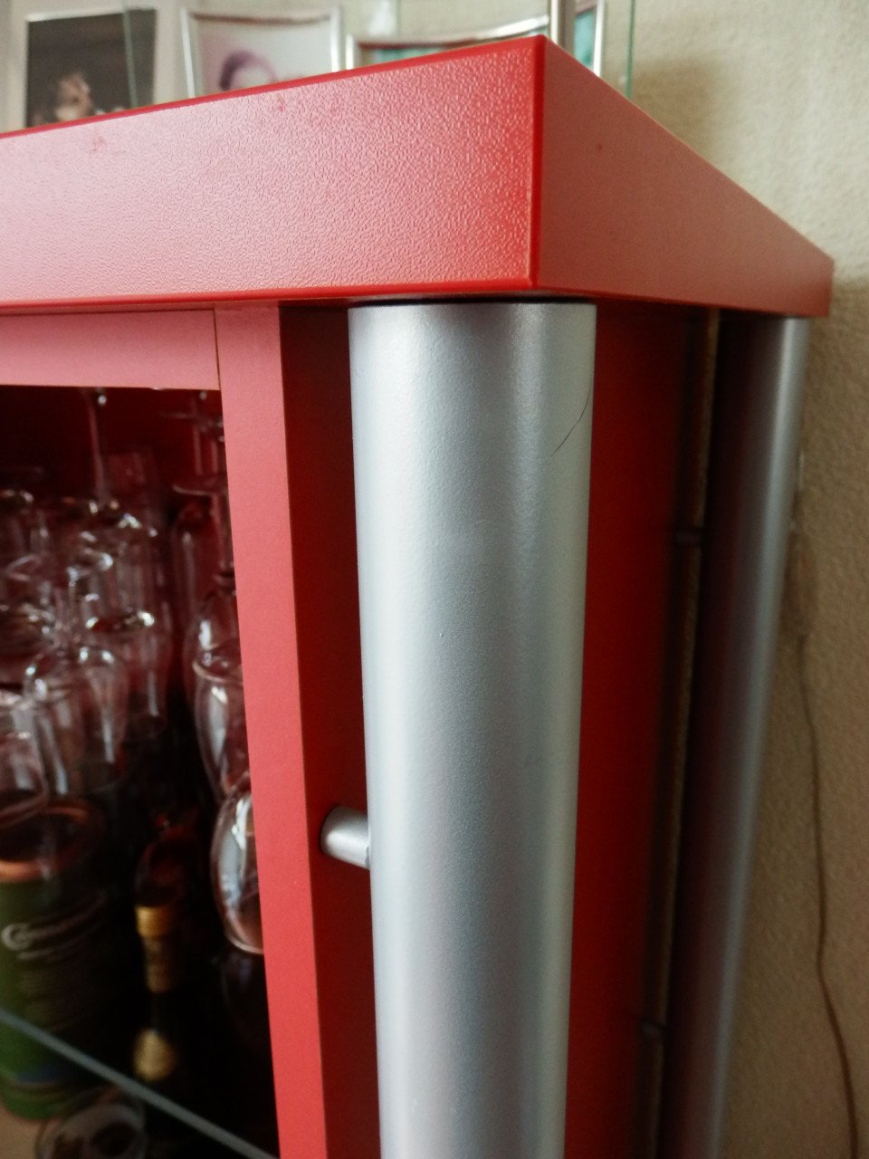 Moderne vitrinekast