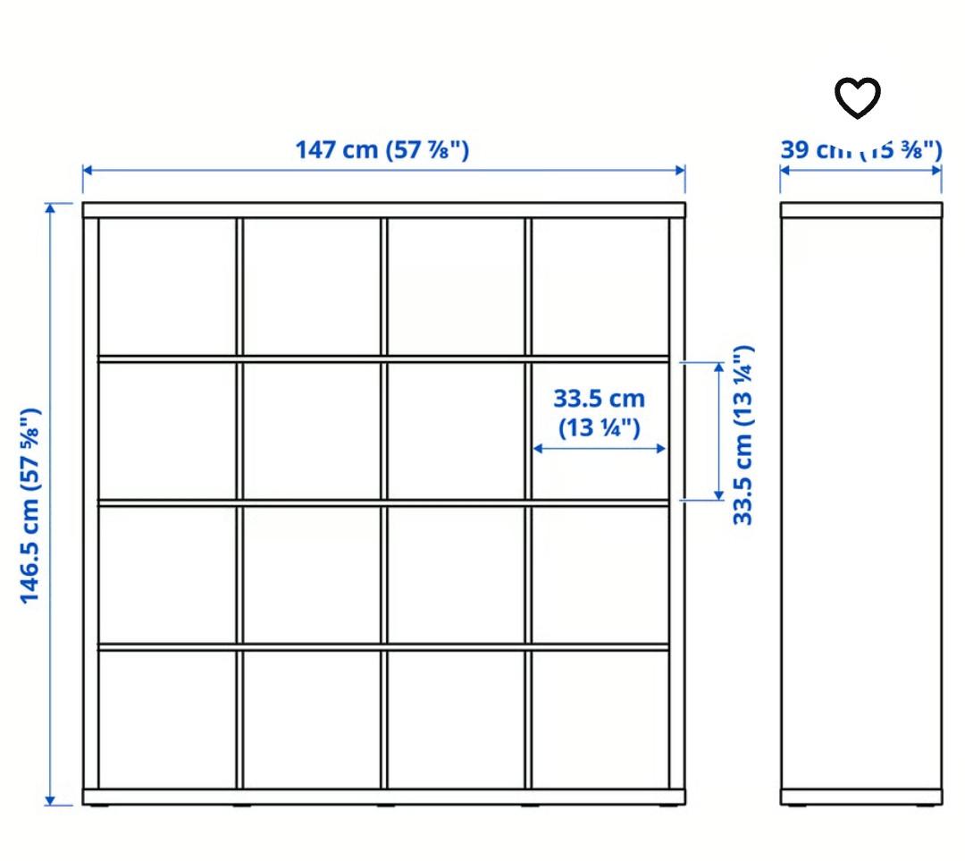 TE KOOP - KALLAX KAST (IKEA)