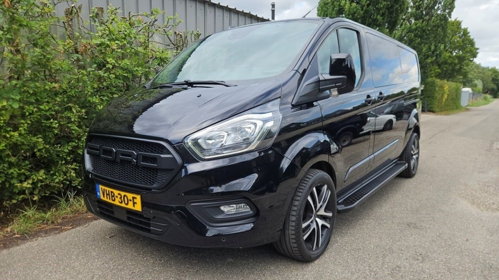 Ford Transit Custom 2.0 tdci 170 pk dubbele schuifdeur, leer, camera, trekh