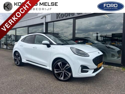 Ford Puma 1.0i ecoboost hybrid 155pk st-line x , panodak , winterpack , 19 