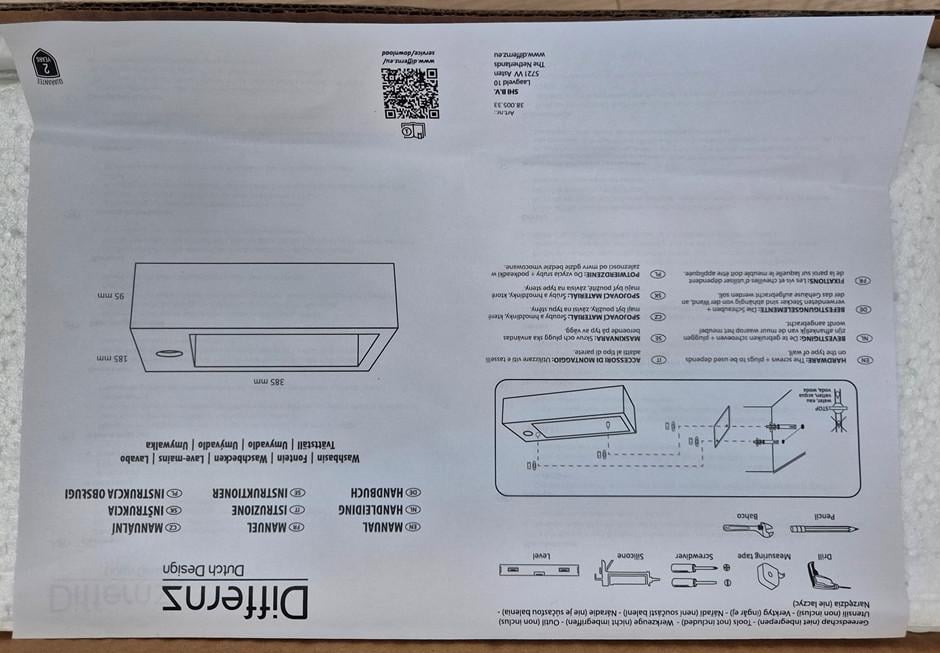 Toiletfontein met toebehoren