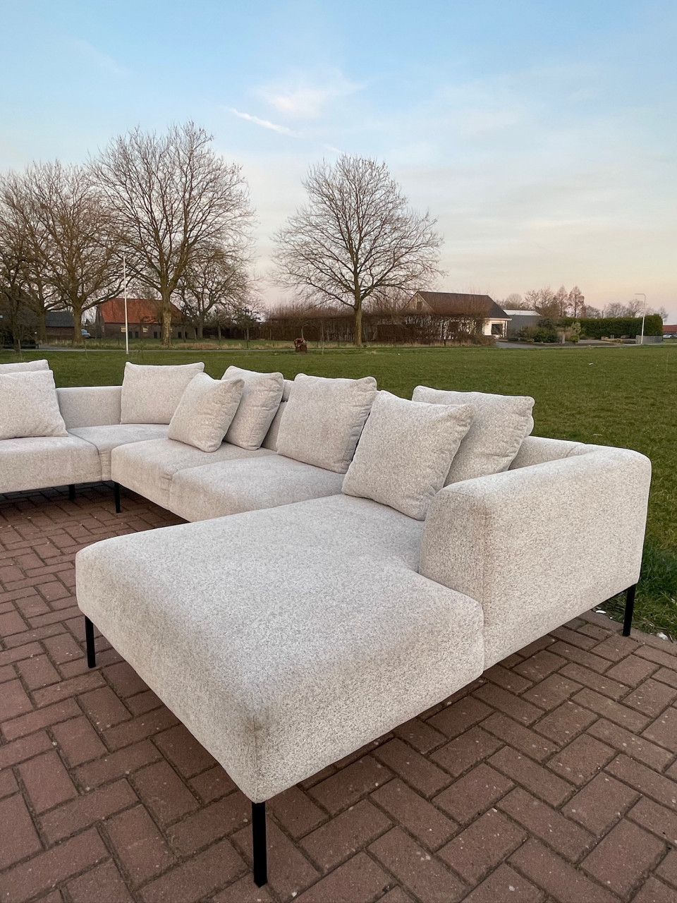 GRATIS LEVERING HEEL NL Mooi Montel Grote Stoffen U-Bankstel