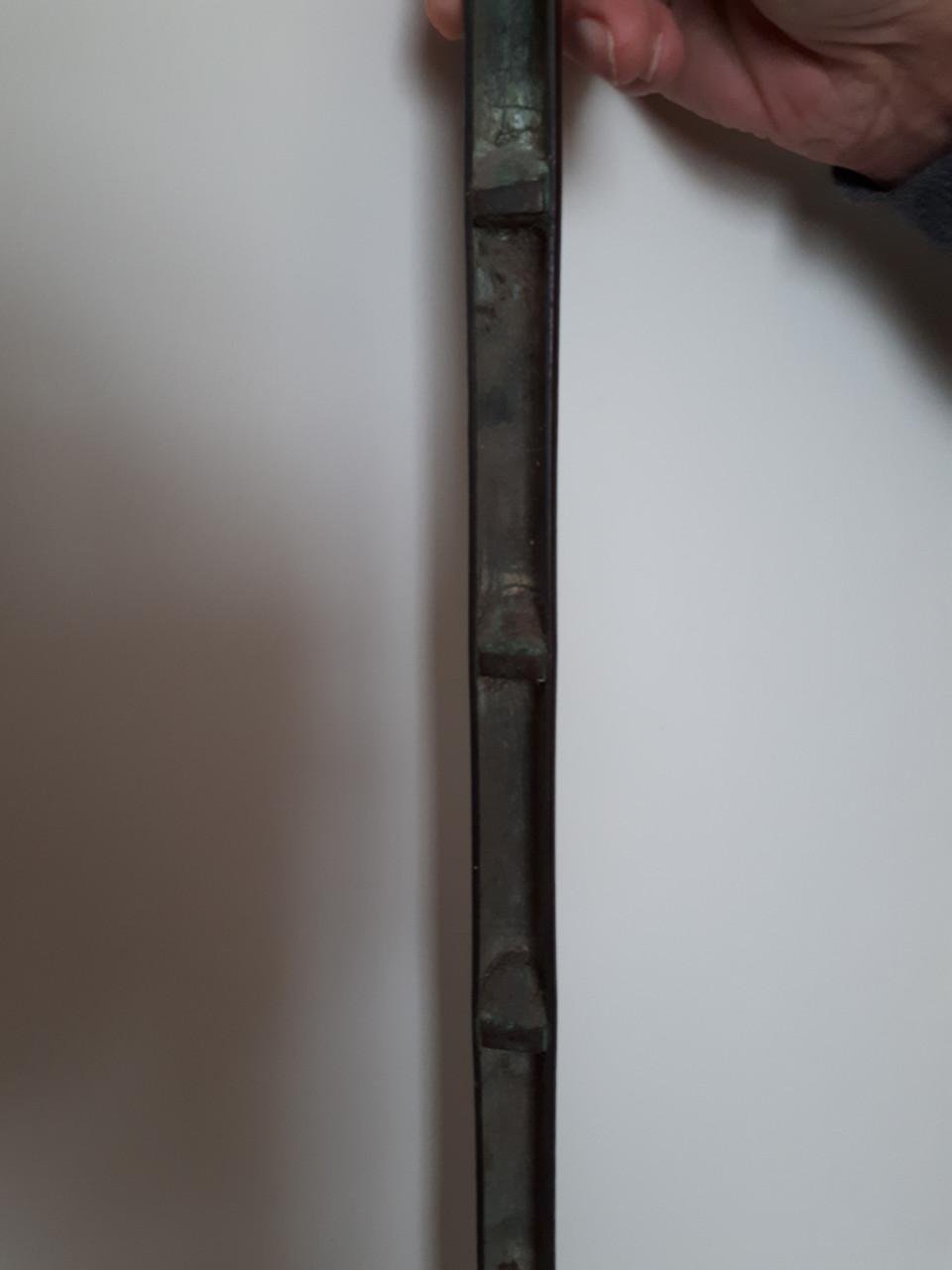 Koperen grondmonsternemer.