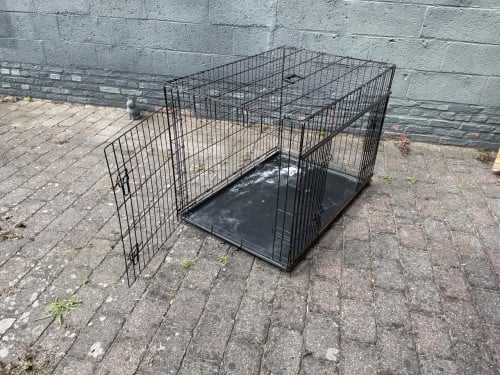 Grote opvouwbare hondenbench