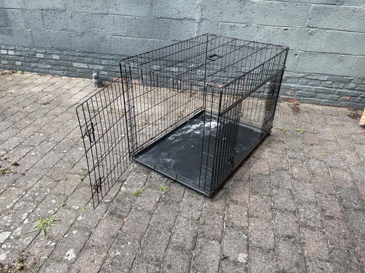 Grote opvouwbare hondenbench