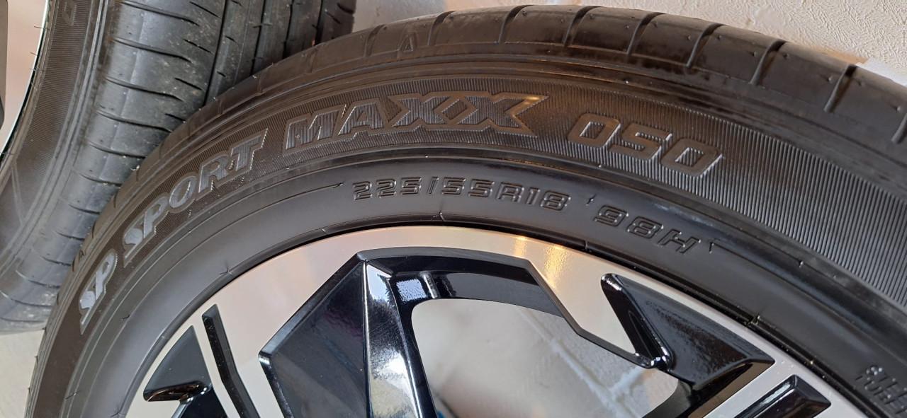 Demo 18” Mitsubishi Eclipse Cross, Outlander velgen + banden