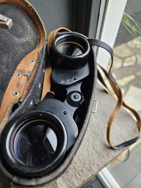 Vintage Russische Verrekijker BPC5 12x40 met Leren Tas