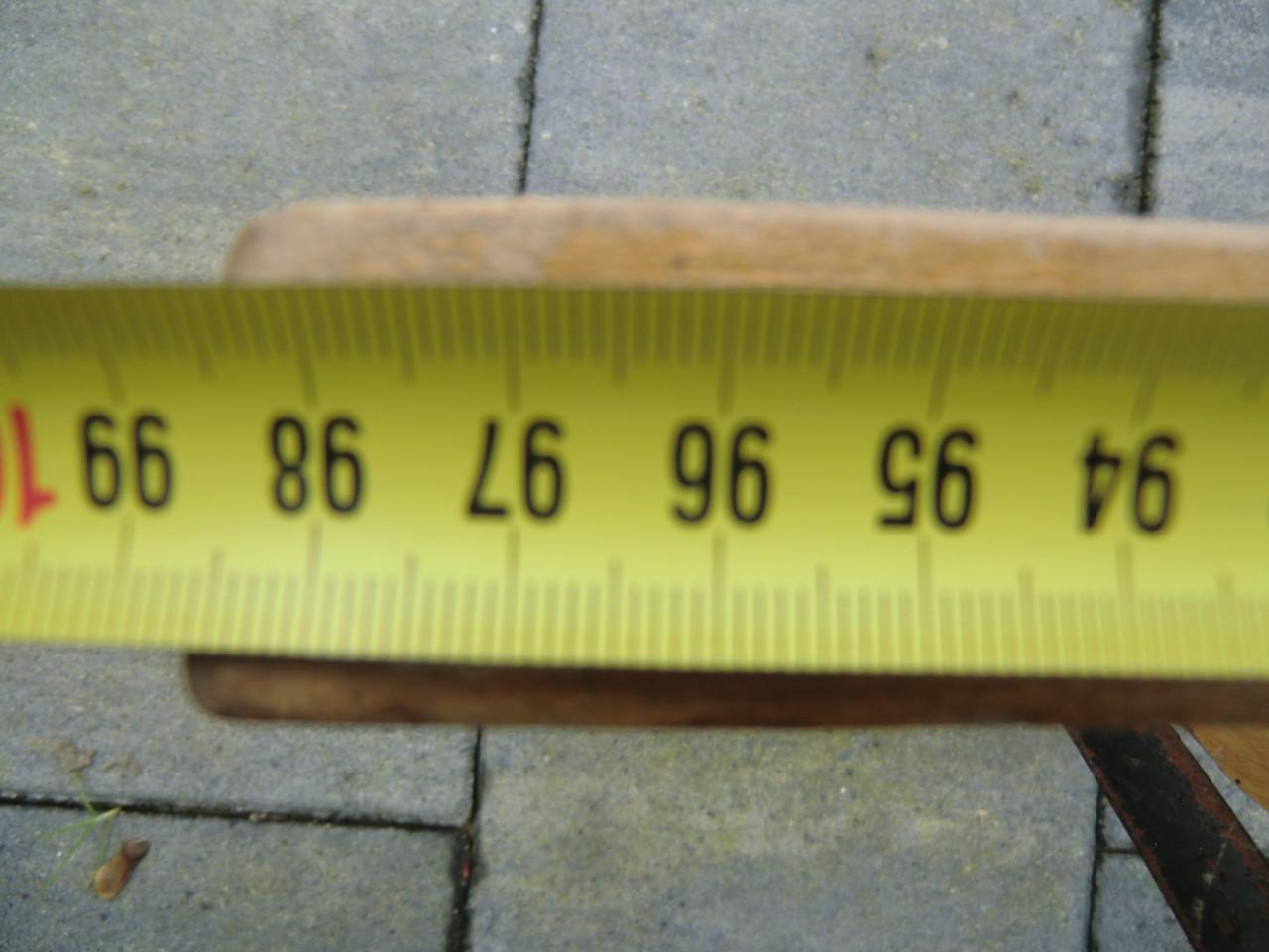 Grote houten slee 98 cm