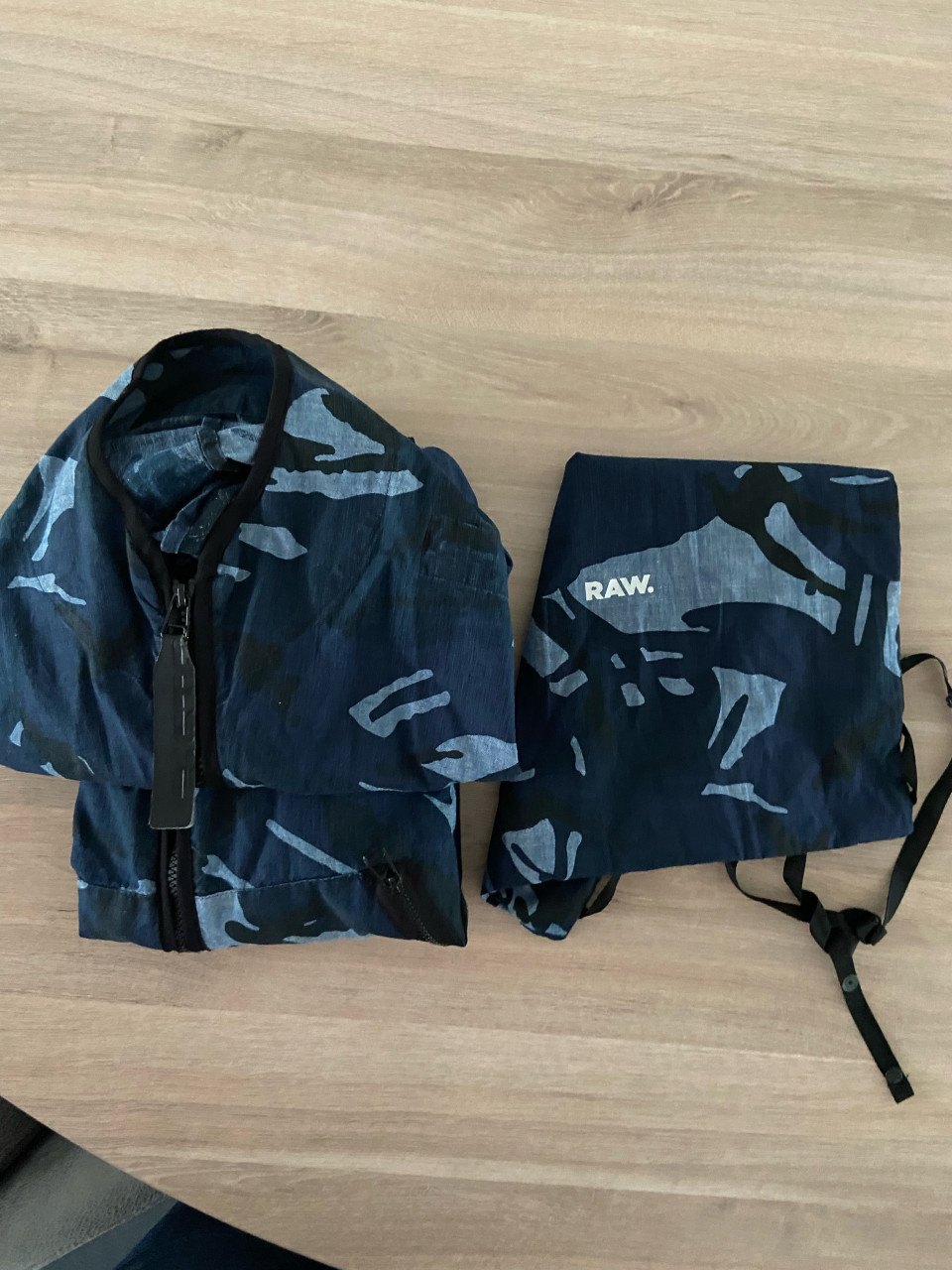 G-star RAW camouflage jasje met klein rugzakje S