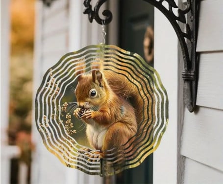 3D eekhoorn - windspinner