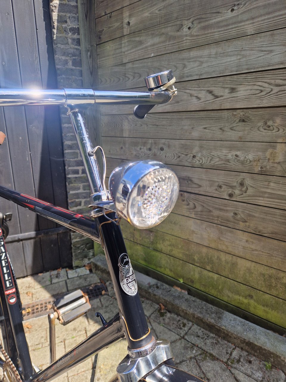 Gazelle tour populair herenfiets klassieker zwart (met werk)