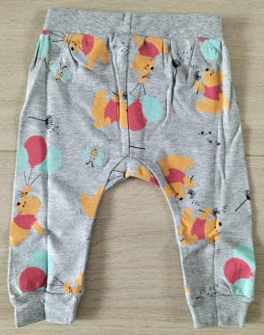 Disney babybroekje Winnie the Pooh grijs maat 74/80