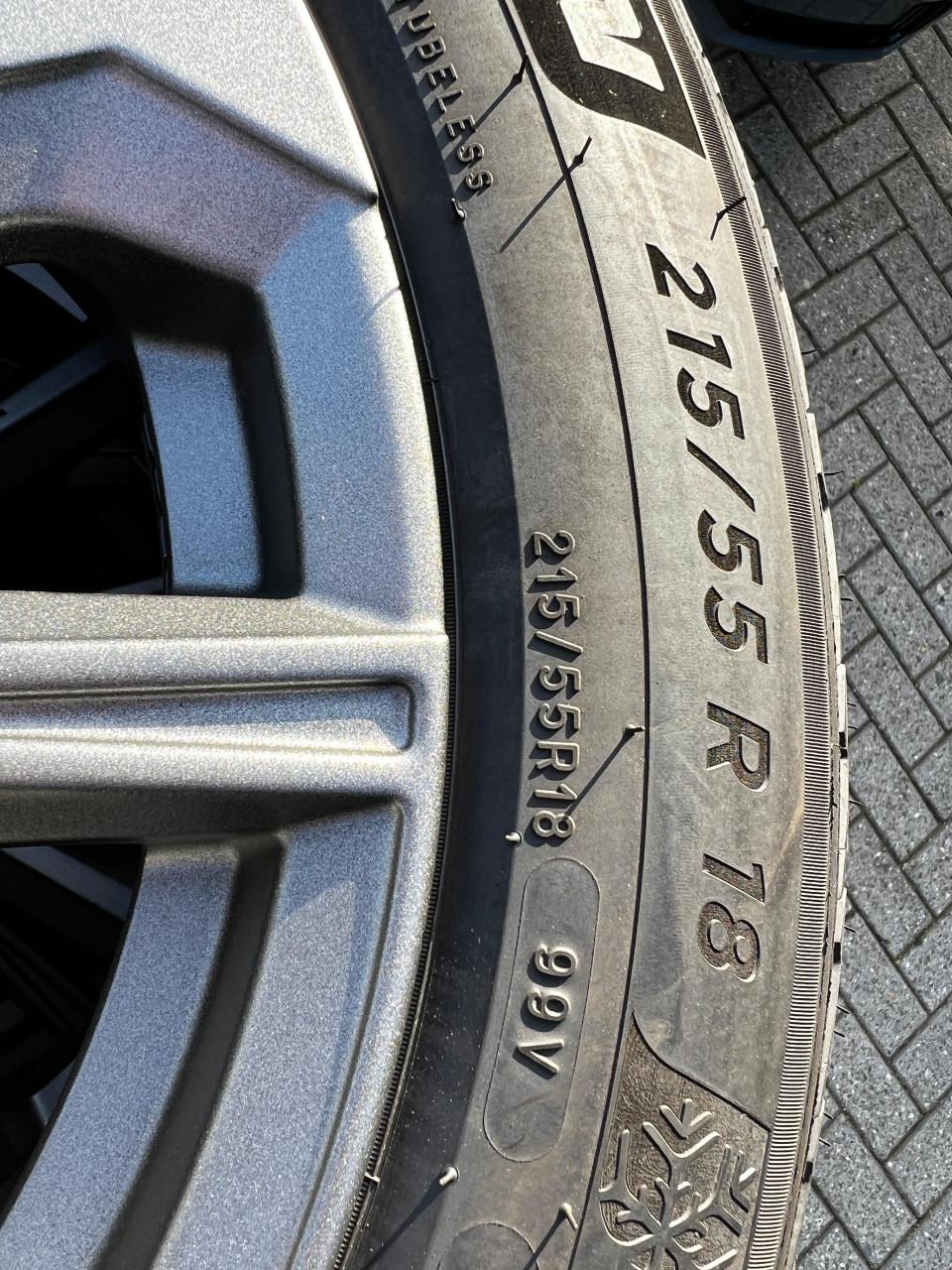 Velgen met Winterbanden