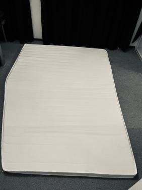 Topmatras voor Frans bed 135/105x 194x 5 cm