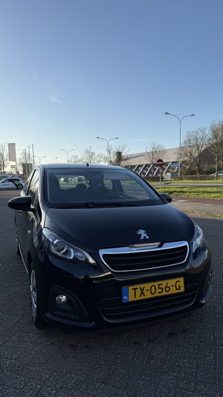 Peugeot 108 1.0 E-vti 72pk 5D 2018 Zwart