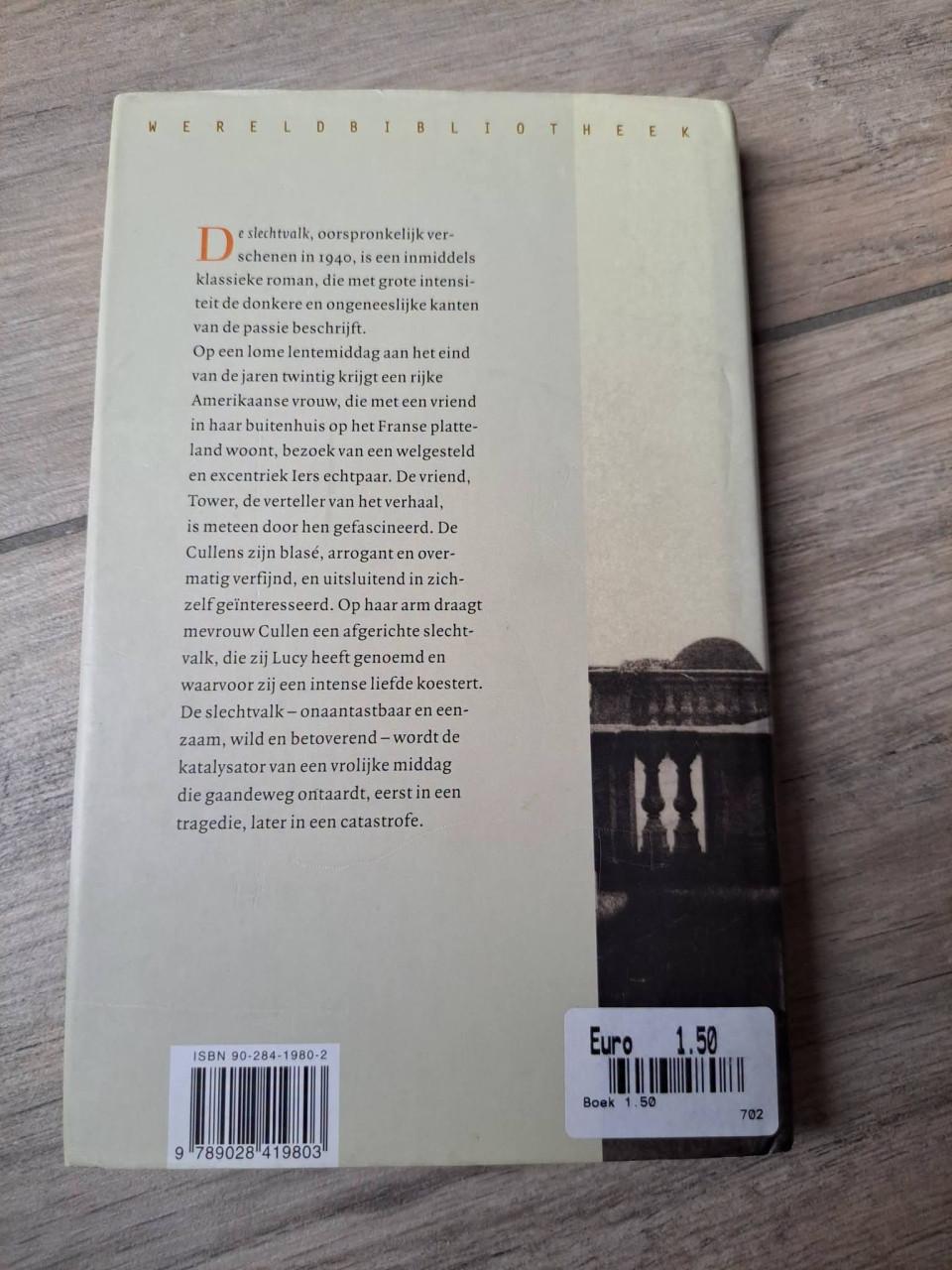Roman de Slechtvalk van Glenway Wescott