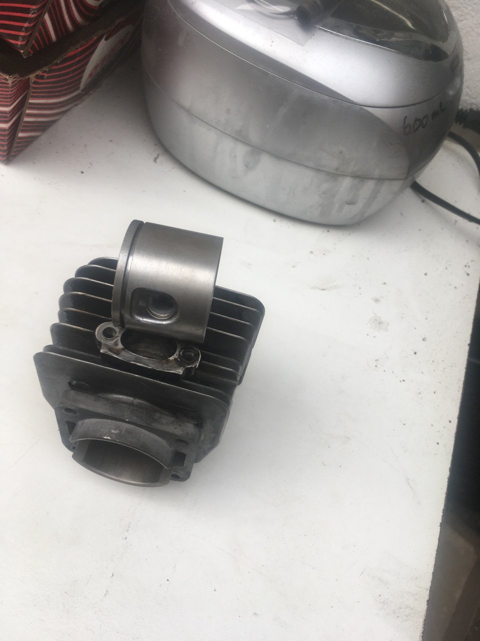 Originele zuiger en cilinder husqvarna 44