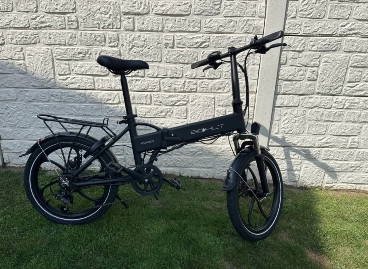 Elektrische vouw-camping fiets