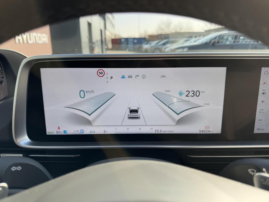 Hyundai Ioniq 6 lounge 77.4 kwh soh 97% + camera buitenspiegels!