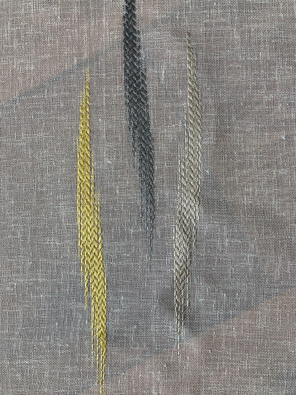 Glasgordijnstof 2x