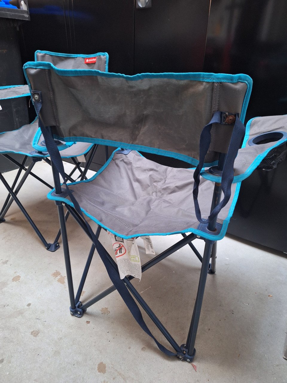 Decathlon quechua kampeerstoelen 2 stuks
