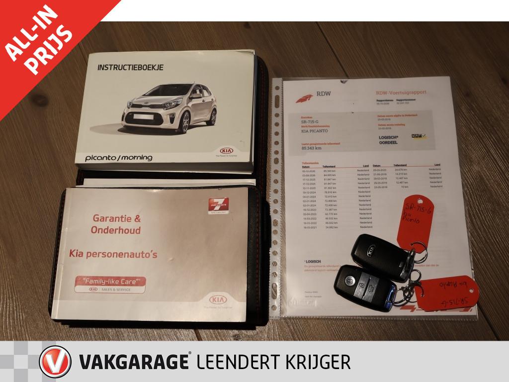 Kia Picanto 1.0 t-gdi gt-line 12 maanden bovag garantie | rijklaarprijs