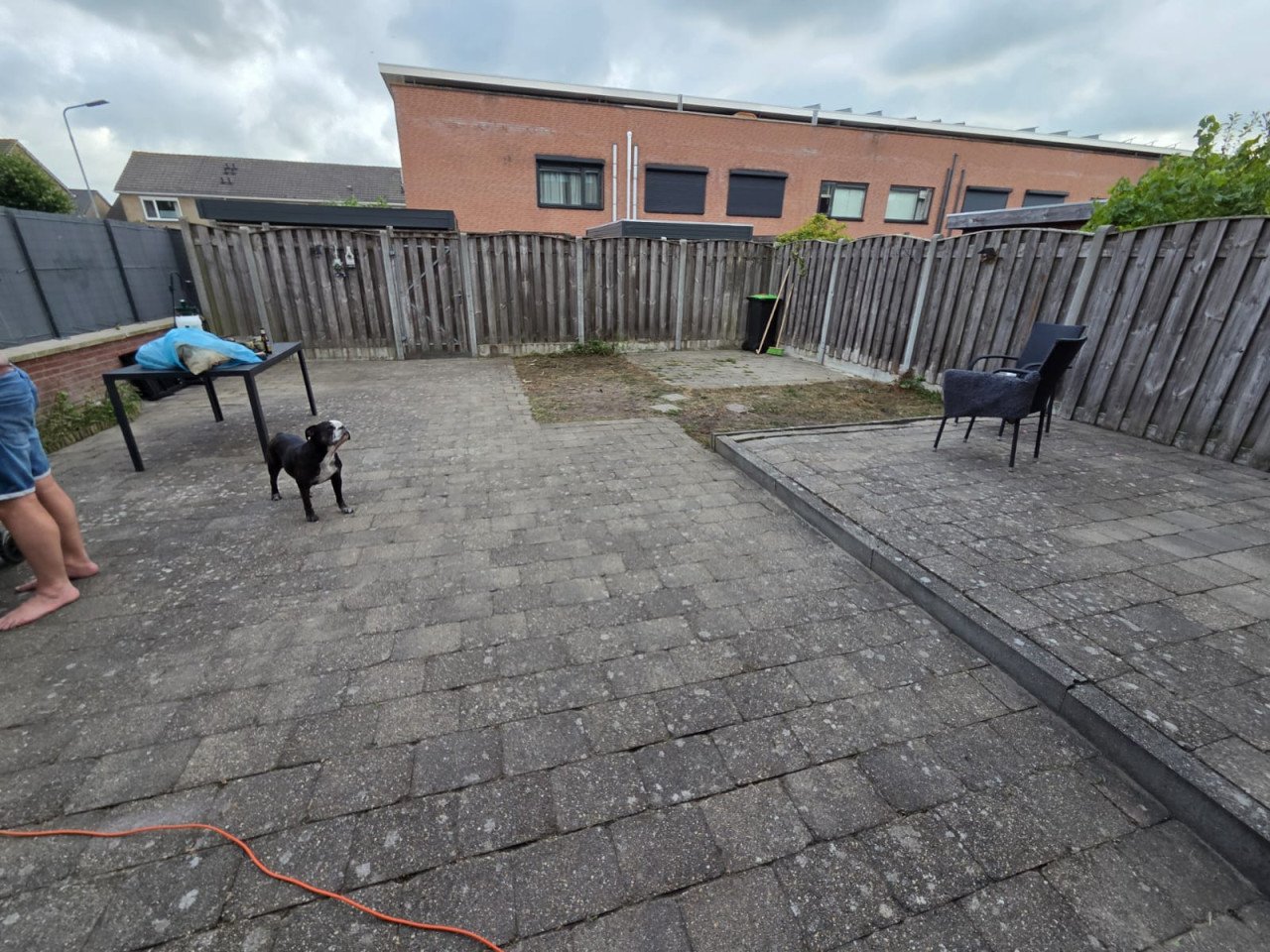 Tuintegels gratis af te halen.