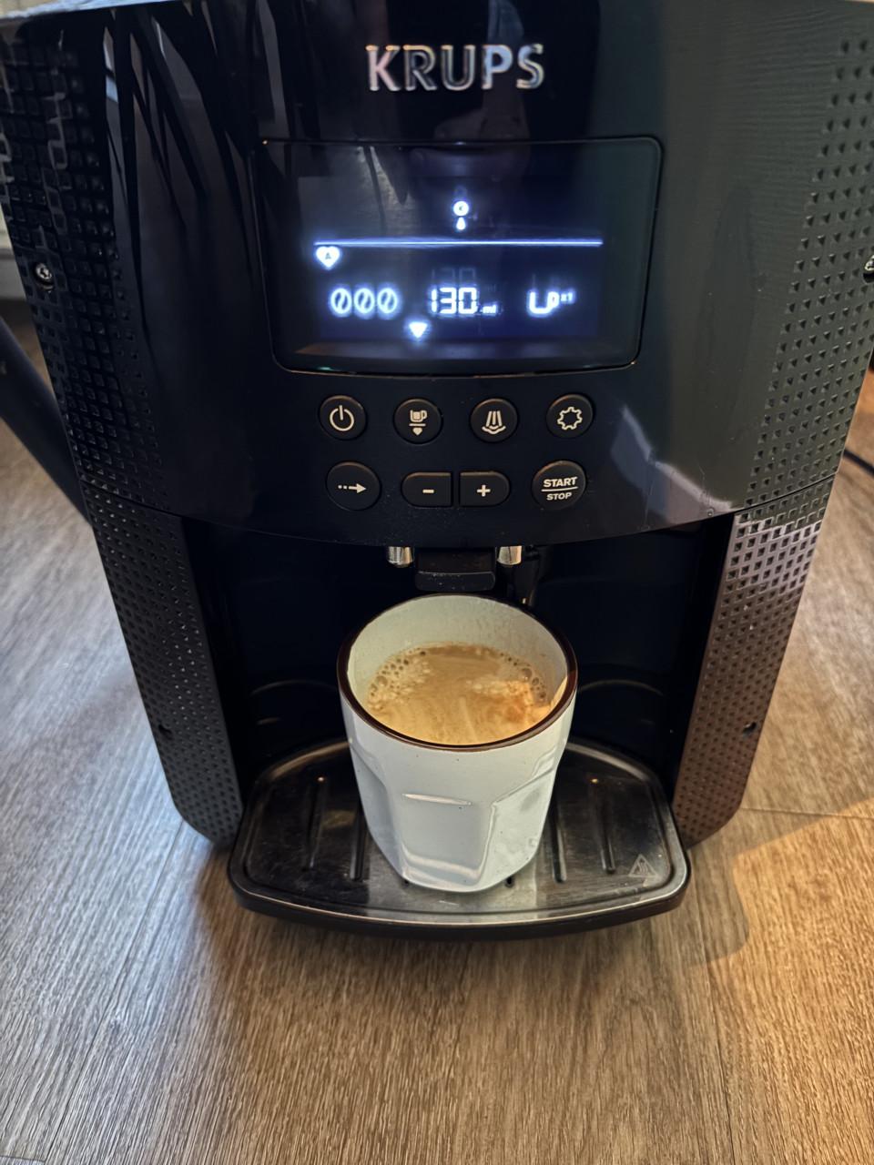 Koffiemachine krups bonen
