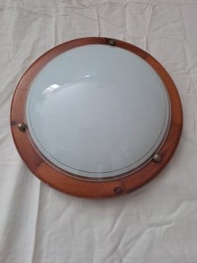 Brown ceiling light