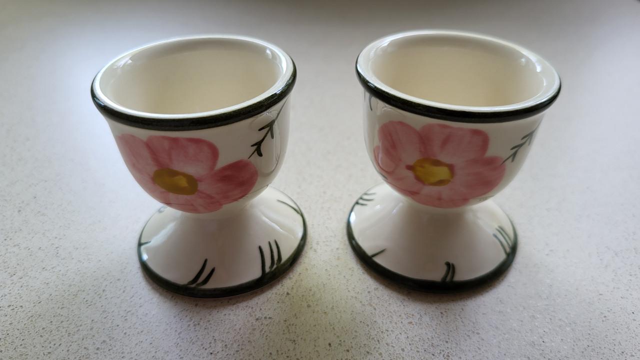 Set v 2 Villeroy & Boch Wildrose eierdopjes