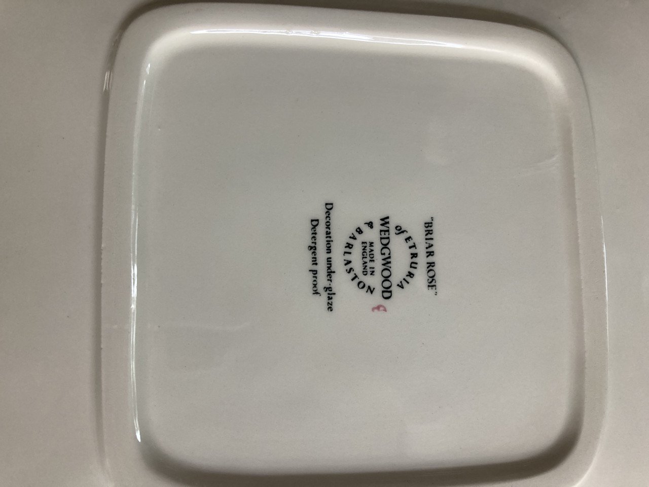 Vierkant wedgwood schaaltje