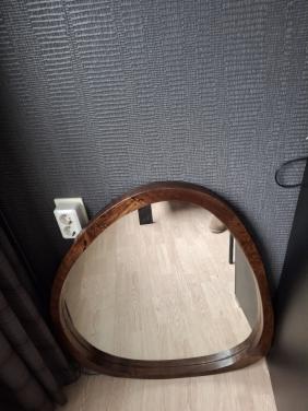 Spiegel Jila walnoot kleur