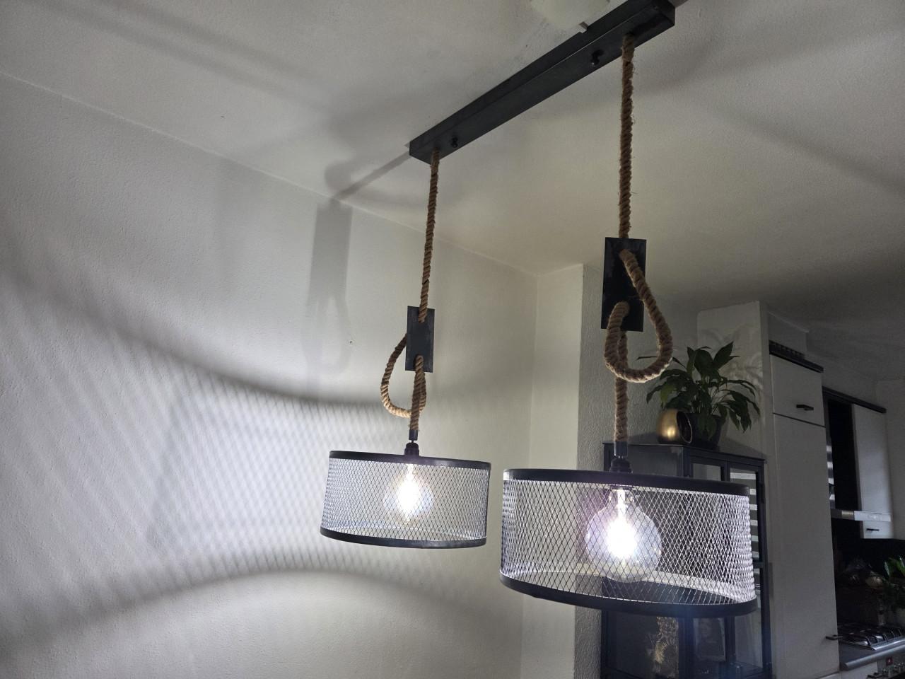 Hanglamp Industrial Rope