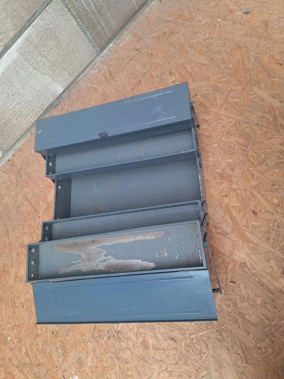 Metalen gereedschapskist