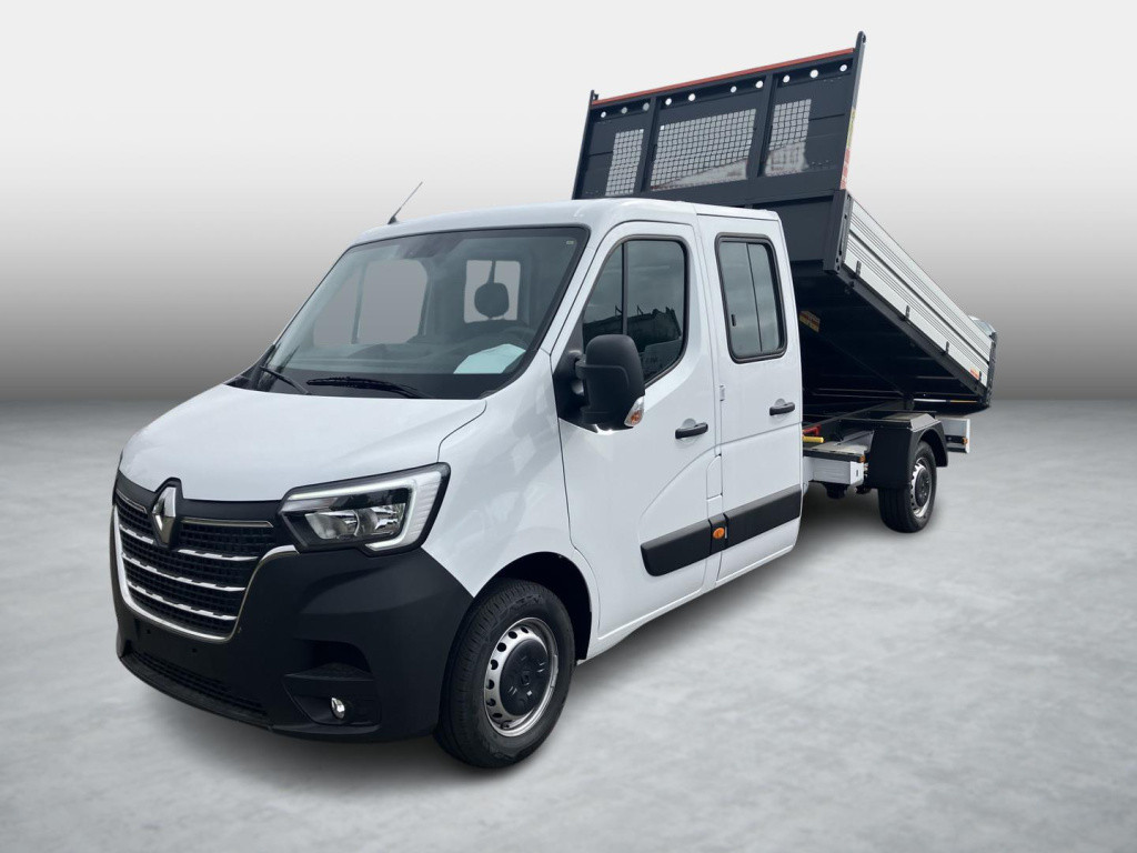 Renault Master t35 2.3 dci 165 l3 dc comfort kipper direct uit voorraad lev