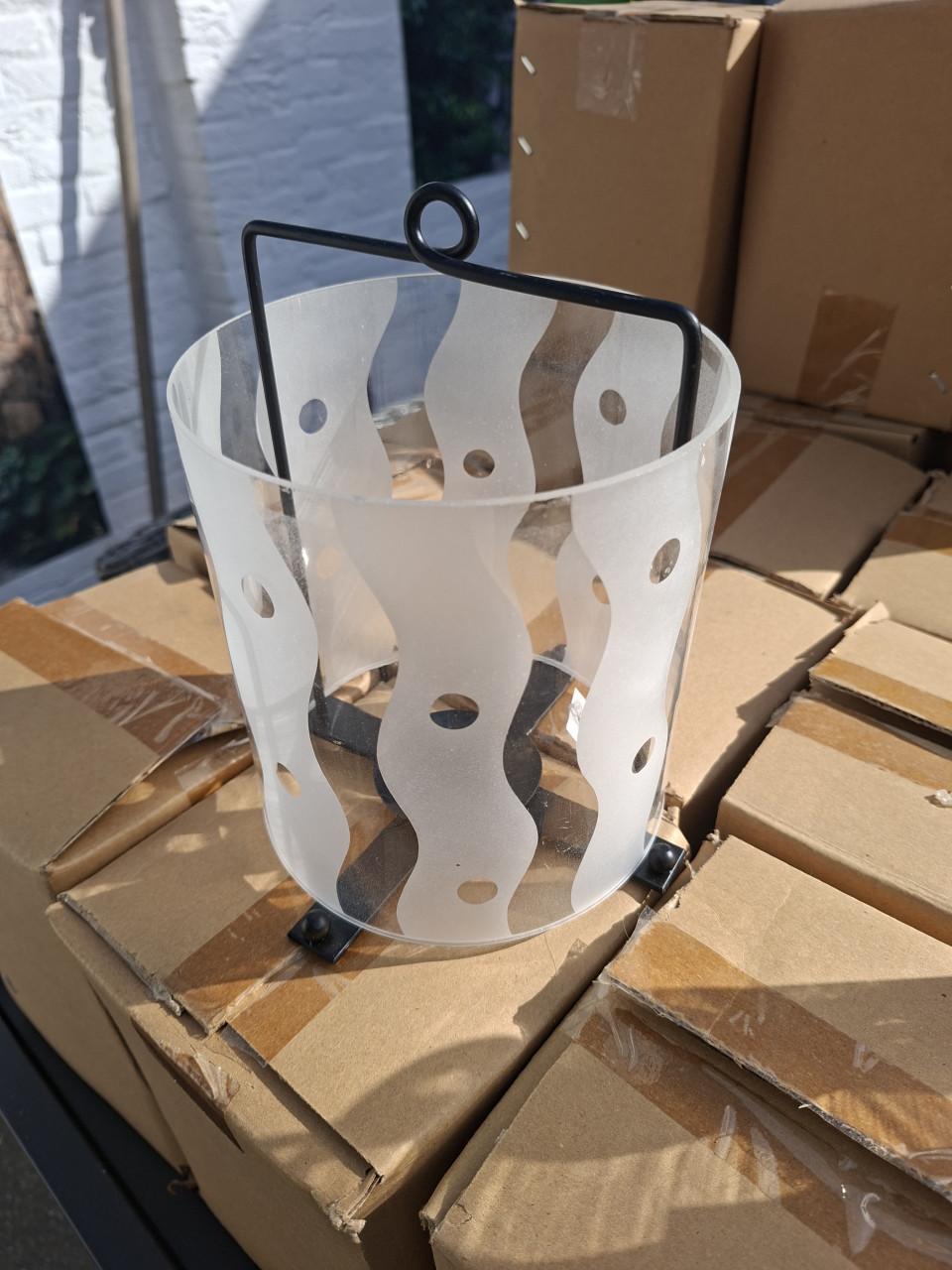 25 nieuw in doosWindlichten voor op tafel