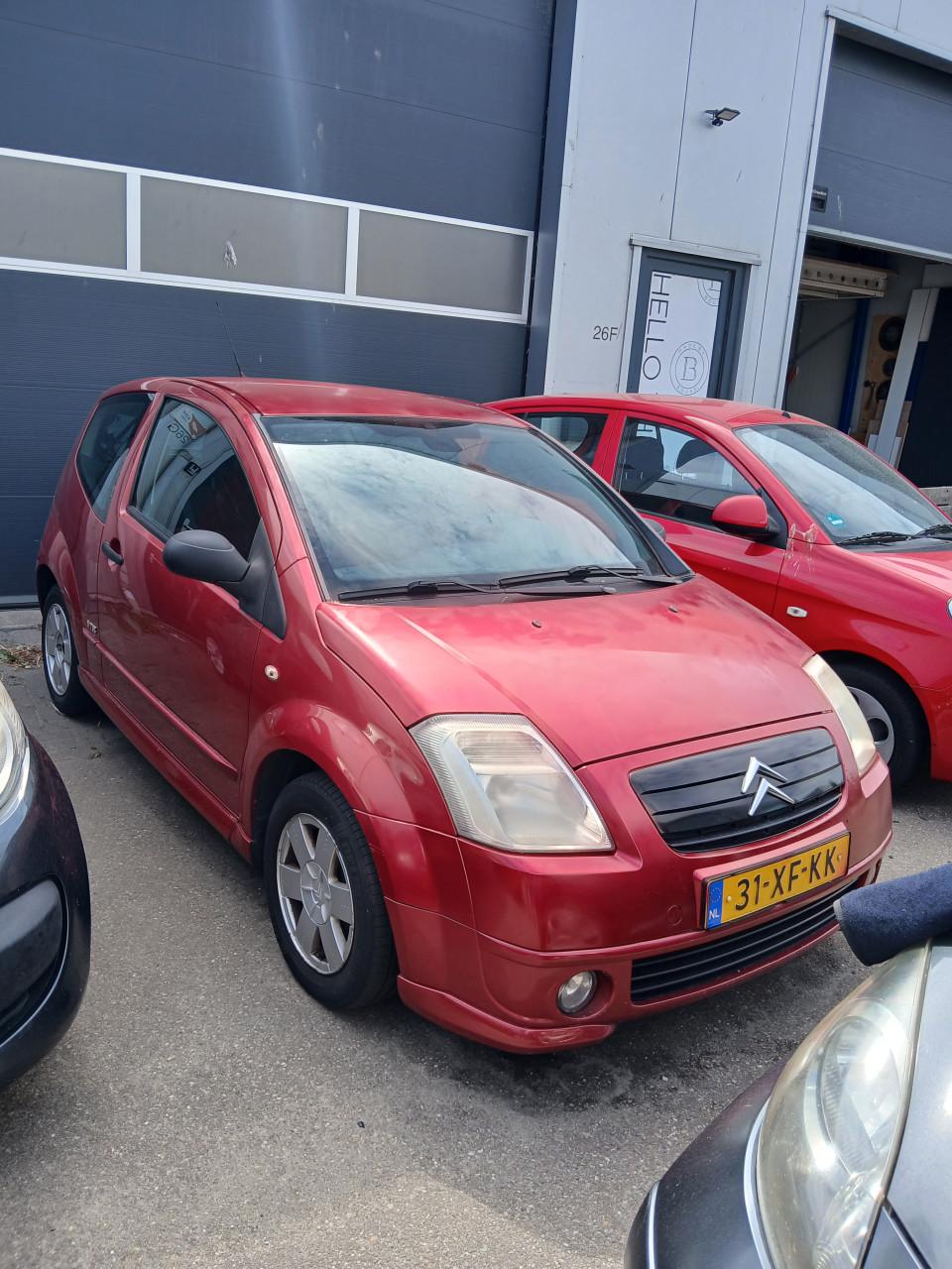 Citroen C2-2007-km 174234Nap-airco-stuurbekr-el.ramen-l.m.velgen-1250,=