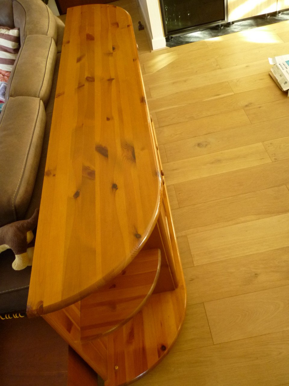 Grenen dressoir 200 cm breed