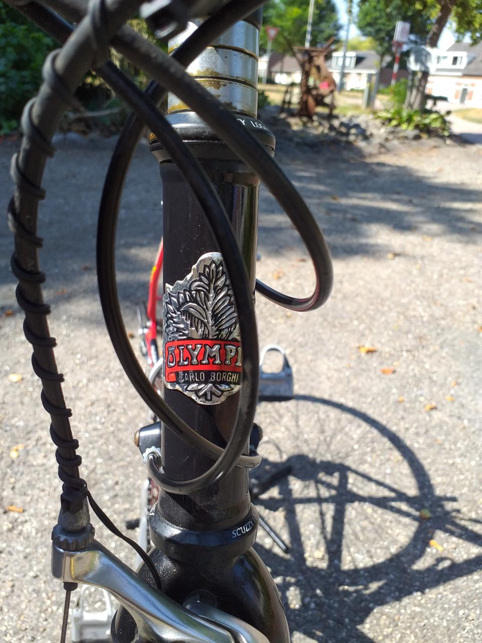 """"MOOIE NOG NIEUWE """OLYMPIA KOERSFIETS ITALIAANS""""