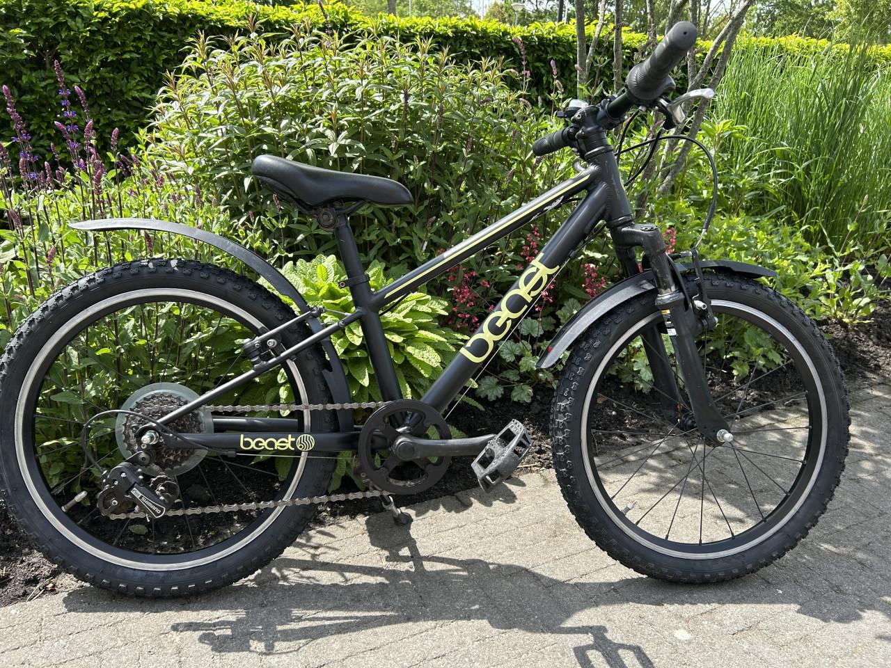 MTB mountainbike 20inch zwart Bikefun Beast