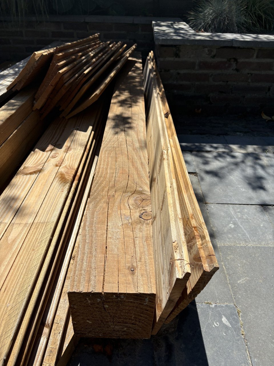 Betonpoer en staander