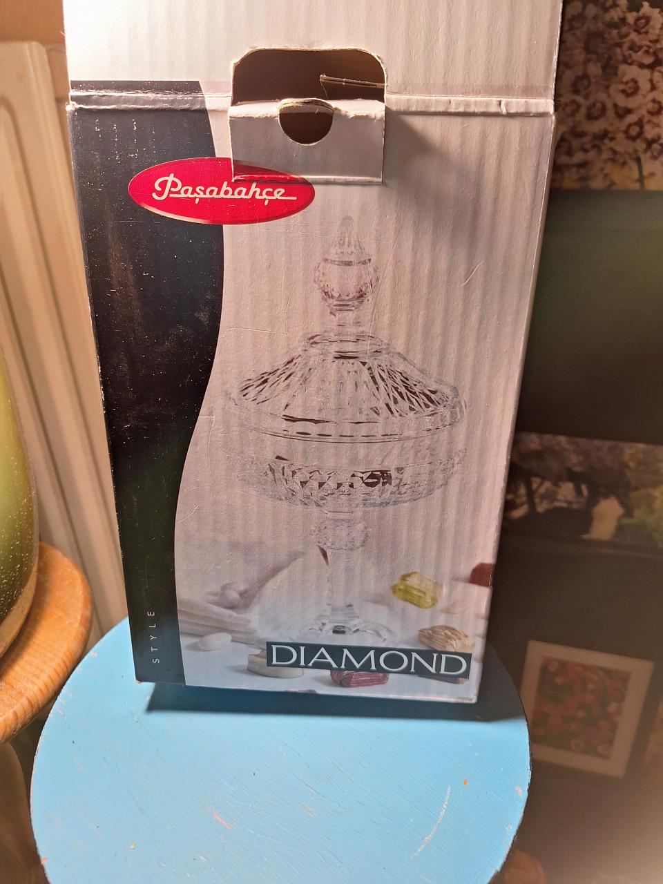 Decoratieve glazen schaal