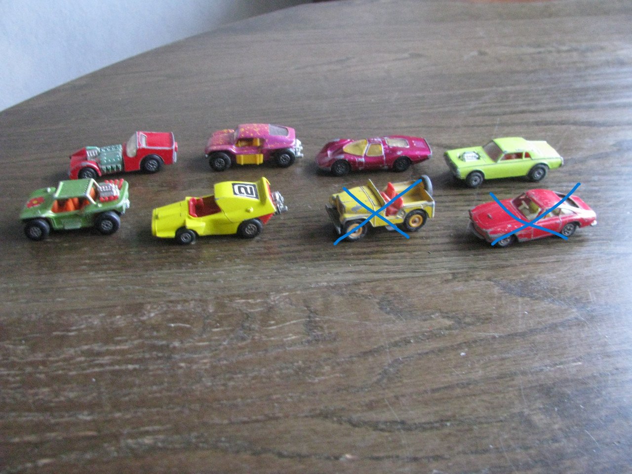 Matchbox autotje's