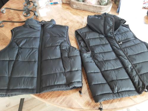 2 als nieuw  body warmer mt 176 5 euro per stuk