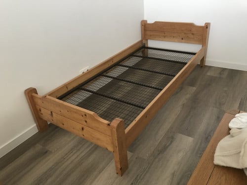 Grenen Ledikant + bodem