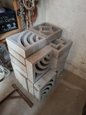 Sierbeton blokken 24 st 30 x 30 cm