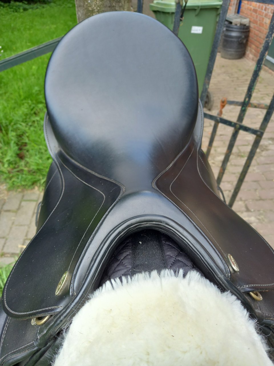 Kentaur elektra dressuurzadel 18"