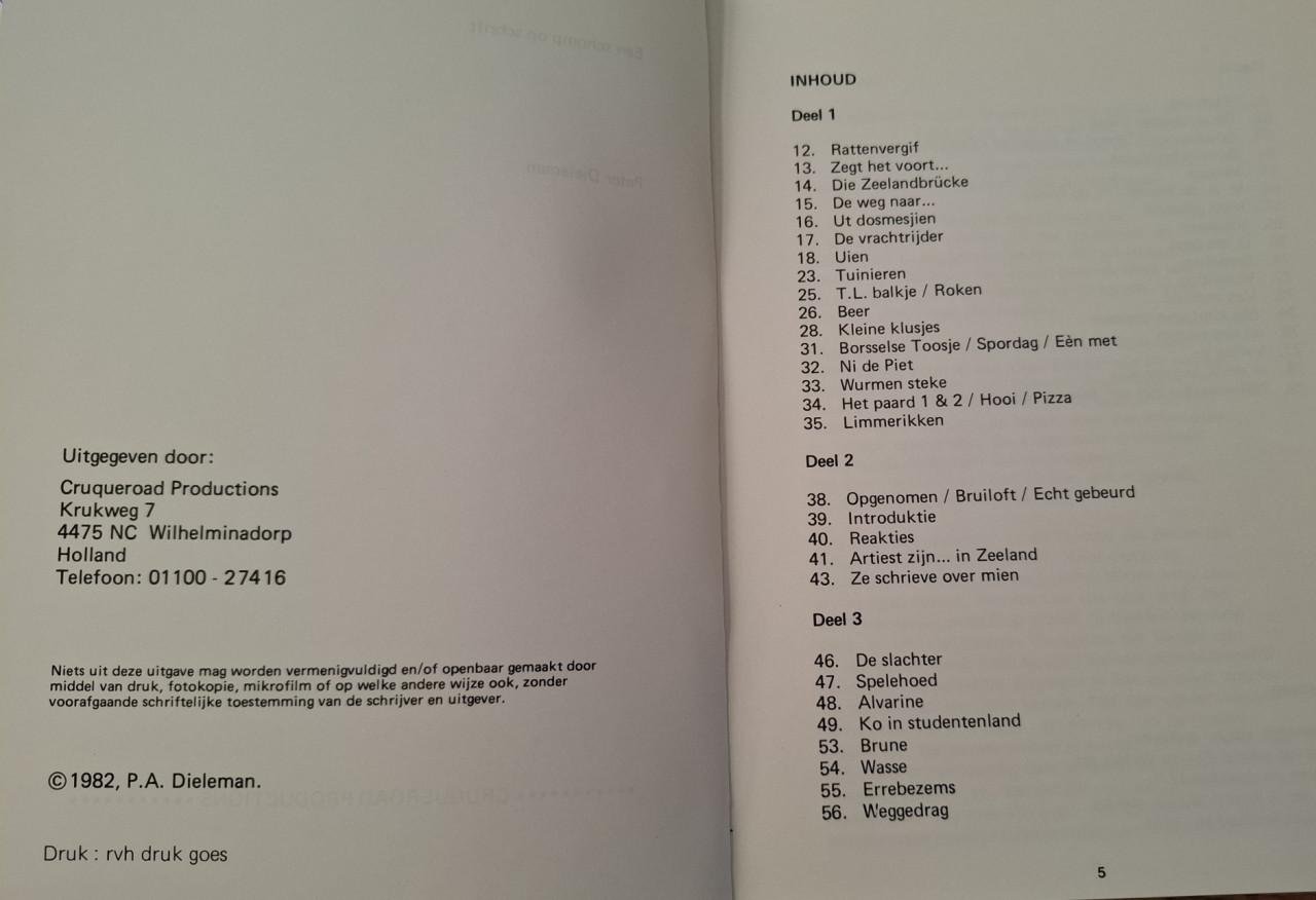 Een schomp op schrift, door Peter Dieleman