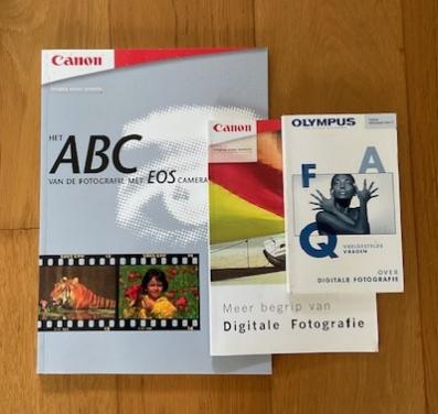 3 fotografie boekjes